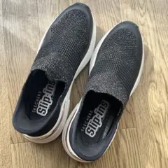 SKECHERS Slip-Ins ブラック/ローズゴールド