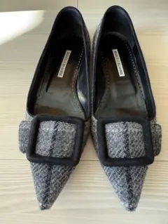 極美品 マノロブラニク ポインテッドトゥ パンプス 23.5cm ブラック 2025年最新】マノロブラニク パンプスの人気アイテム - メルカリ