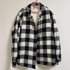 ユニクロ　160cm フリース チェック柄ジャケット