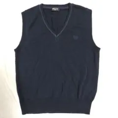 コムサイズム　ニット　ベスト　ネイビー　150　フォーマル　男の子