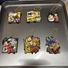 ドラゴンボール　ラバマスARTグミ　ラバーマスコット6点セット
