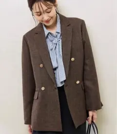 本日限定値下　ROPE' PICNIC 2025年10月新作　ツイードジャケット