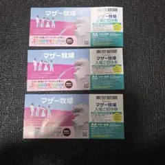 マザー牧場 入場ご招待券 3枚セットのサムネイル