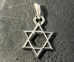 PS: Silver Star of David Talisman ヘキサグラム - メルカリ