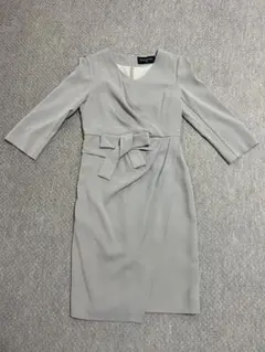 SMILE ORCHID グレー ラップワンピース M