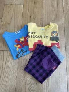 ミキハウス HOT BISCUITS 長袖Tシャツ パンツ