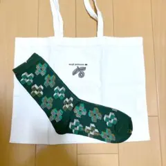 minä perhonen 幾何学模様 ソックス エコバッグセットのサムネイル