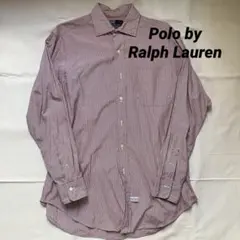 ポロ　ラルフローレン　コットンストライプシャツ