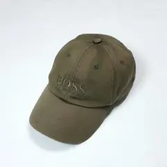 HUGO BOSS ロゴ刺繍 キャップ