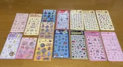 ぷくぷく＆ウォーターシール、BonBon、OSIRIまとめ売り17枚