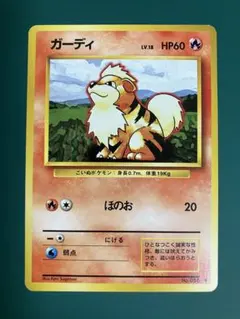【極美品】ガーディ ◆ 第1弾拡張パック【旧裏】