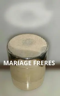 MARIAGE FRERES マリアージュフレール 茶筒 銀 2層 茶道具 レアのサムネイル