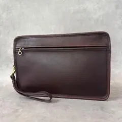 COACH オールドコーチ クラッチバッグ クラブタンレザー ヴィンテージ 