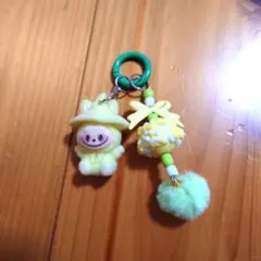 イエロー✕ブブマスコットストラップ