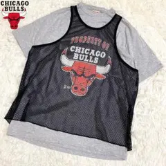 ヴィンテージ Tシャツ　シカゴブルズ　タンクトップ　USA製　NBA　XL