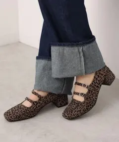 【新品】one after another ダブルストラップシューズのサムネイル