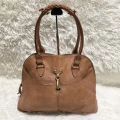 mononogu モノノグ レザー バッグ ドーム型 ゴールド金具 ユニセックス