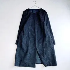 【3L】Liberty Hall ツイード ジャケット ロング