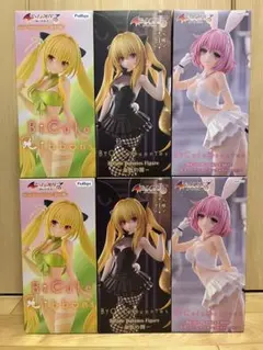 着せ恋 ライザのアトリエ ToLOVEる ラム バニー フィギュア 4体セット