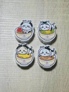 ちいかわ すき家コラボ ダイカットマグネット 4個セット