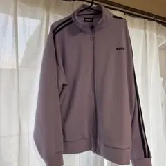 NERDY ラベンダー ジップアップジャージ Lサイズ