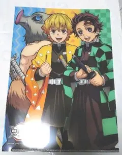 鬼滅の刃 クリアファイル レイヤードクリアファイル 善逸 雑誌イラストシリーズ