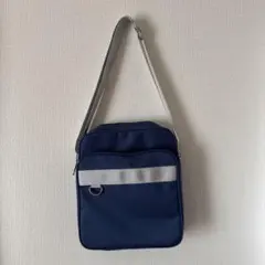 ネイビー ナイロン スクールバッグ