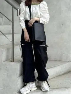 【GRL】サイドカットカーゴパンツ