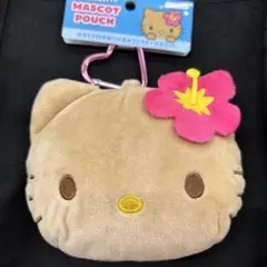 サンリオ　ハローキティ　日焼け　パスケース　ポーチ　マスコット　カラビナ