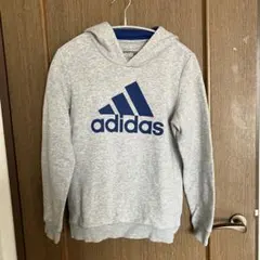 adidas グレー パーカー 150