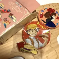 ジブリ ピンズ 刺繍缶バッジセット