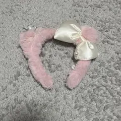 ハローキティ Hello Kitty 猫耳カチューシャ ピンク ユニバ