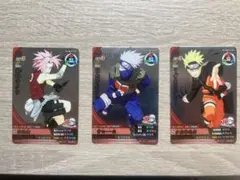 NARUTO ナルティメットクロス 10周年 ナルト カード 3種 まとめ - メルカリ