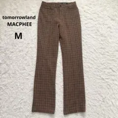 MACPHEE マカフィー　トゥモローランド　レディースパンツ　チェック　M