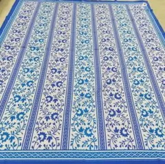 インド綿100%ethnicマルチカバー★大判サイズ★220✕260cm