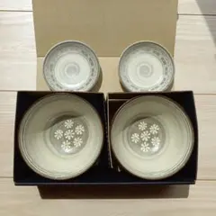 ★値下げ★【未使用品】手ぎわ工房　お茶漬椀　セット
