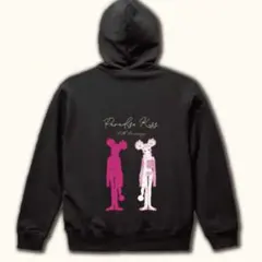 ア*ハ様 パラダイスキス 25周年 フード付きパーカー パラダイスキス 25周年 ポップアップ プリントパーカー ミワコ