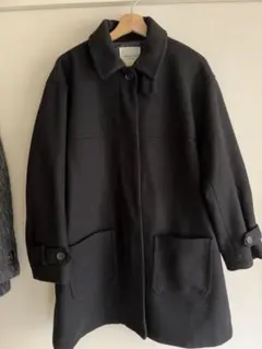 FREAK'S STORE 2WAY ボア襟 ロングコート