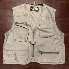 The North Face フィッシングベスト カーキ LL
