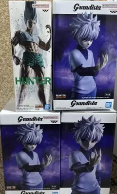 HUNTER×HUNTER Grandista キルア フィギュア ゴン　4体