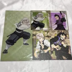 鬼滅の刃 アニプレ くじ 原作 ポストカード 謹製絵葉書 不死川実弥 不死川玄弥