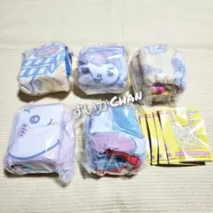 ちいかわ×サンリオキャラクターズ エコバッグ 全5種類コンプ ガチャ ①