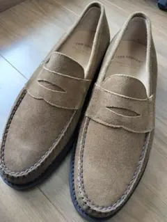 GIORGIO ARMANI スエード ローファー 表記サイズ42½ - メルカリ