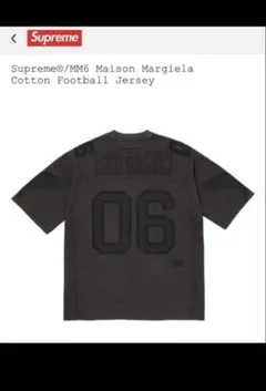 Supreme/MM6 Maison Margiela フットボールシャツM - メルカリ