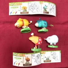 ピクミン＊チョコエッグ・ピクミン原生生物4体セット・バラ売り不可！