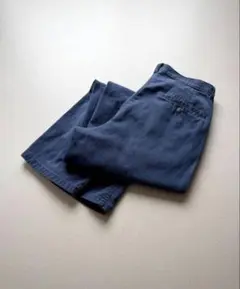 90s USA製 ポロチノ ralph lauren ネイビー