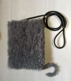 ハンドメイド　モフモフポシェット