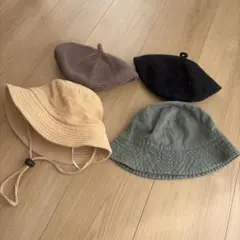 キッズ ベビー 帽子 セット