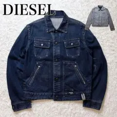 DIESEL TWO FACE リバーシブル デニムジャケット コーティング L