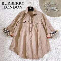 BURBERRY LONDON リネンシャツ 44サイズ